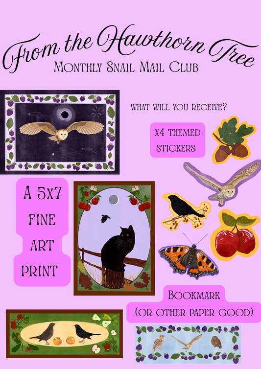 From the Hawthorn Tree Mail Club